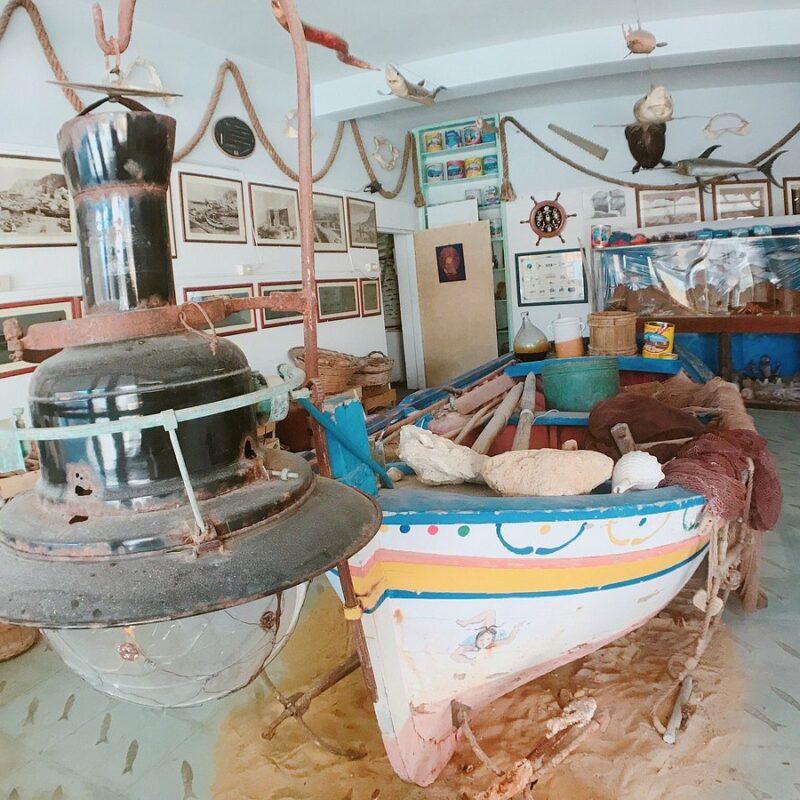 Le musée de l&rsquo;anchois à Aspra, un lieu à savourer …